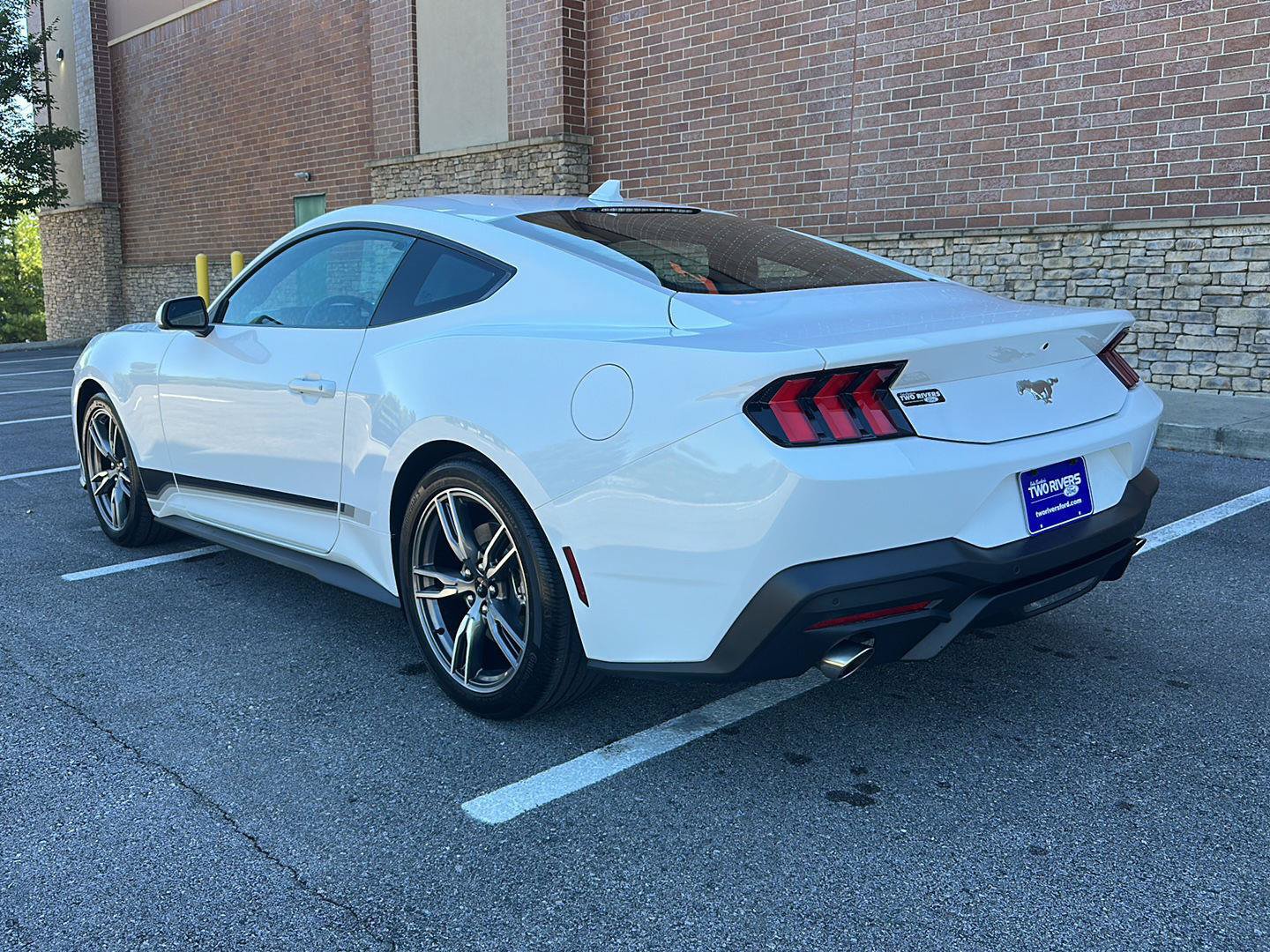 Certified 2025 Ford Mustang Coupe w/ Wheel & Stripe Package RWD image 3