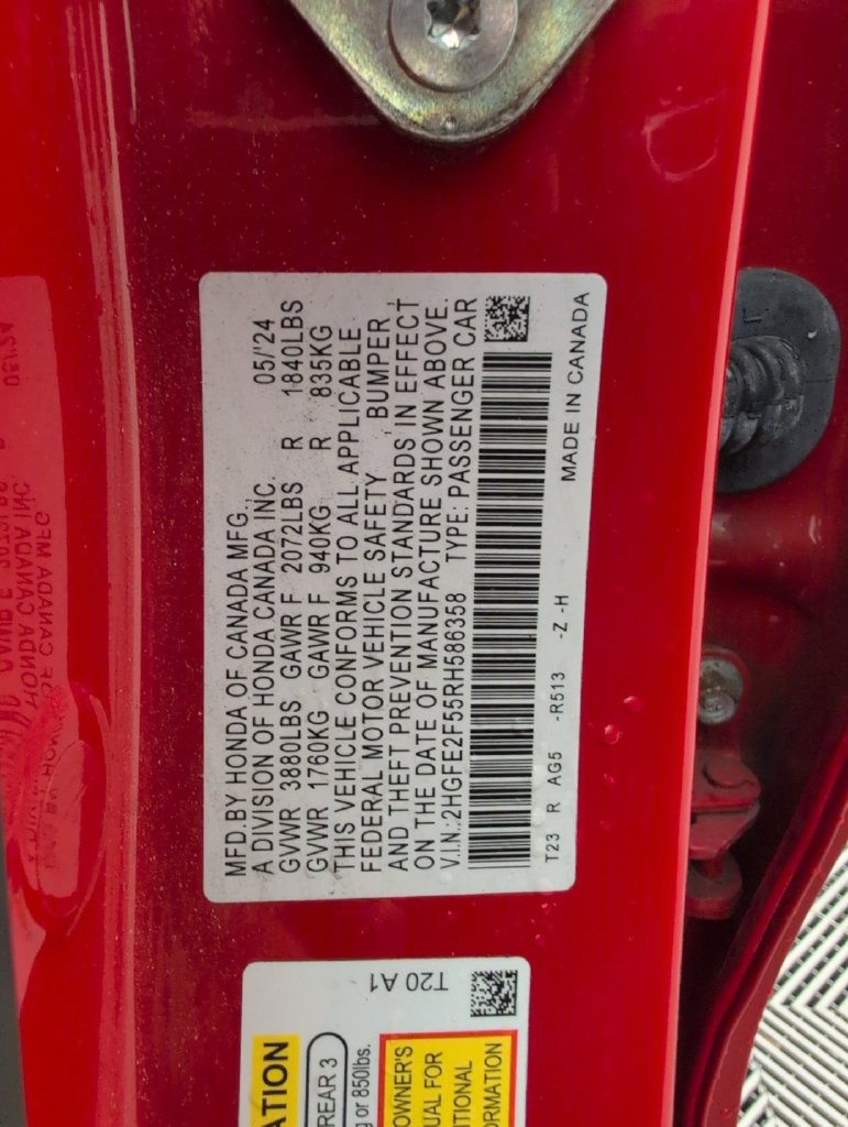 Used 2024 Honda Civic Sport image 38