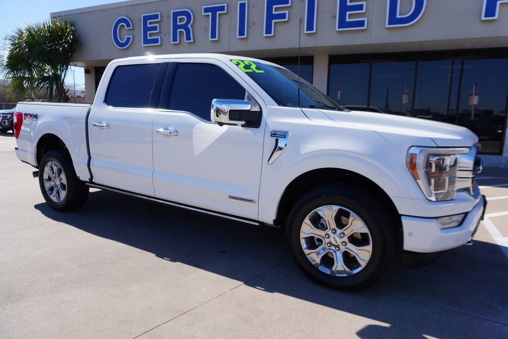 Certified 2022 Ford F150 Platinum w/ Equipment Group 701A High