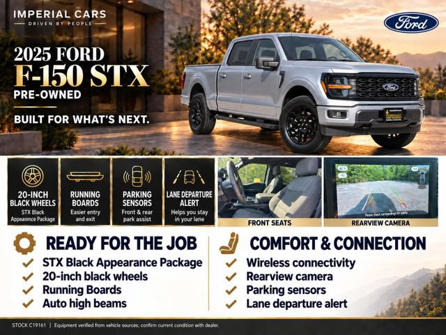 Certified 2025 Ford F150 STX w/ STX Black Appearance Package AWD/4WD image 6