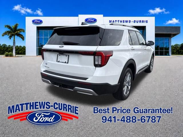 Certified 2025 Ford Explorer Platinum RWD image 4