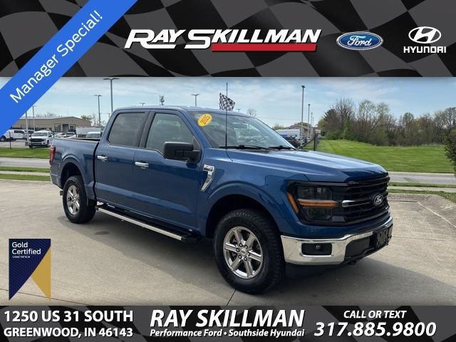 Certified 2025 Ford F150 XLT w/ Equipment Group 301A Standard