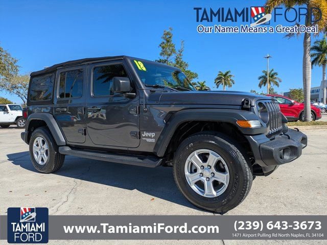 Used 2018 Jeep Wrangler Unlimited Sport S image 6