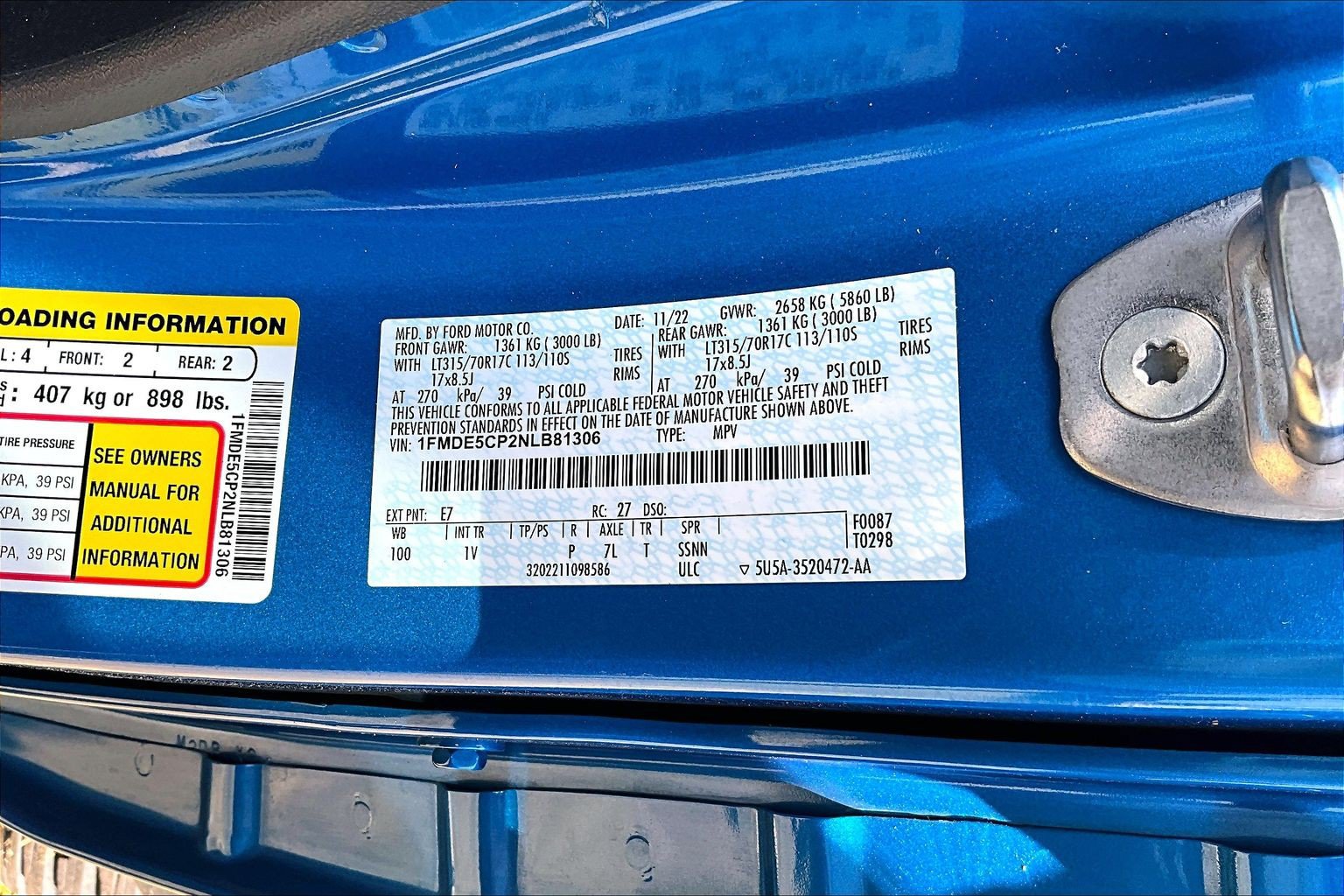 Certified 2022 Ford Bronco Badlands AWD/4WD image 34