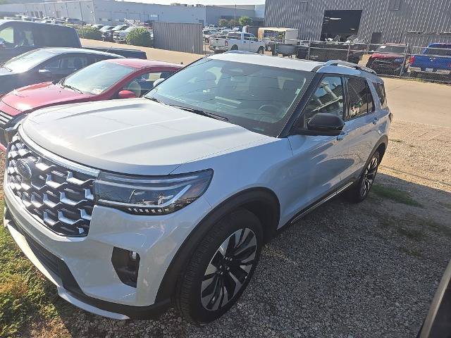 Certified 2025 Ford Explorer Platinum w/ LUX Leather Package