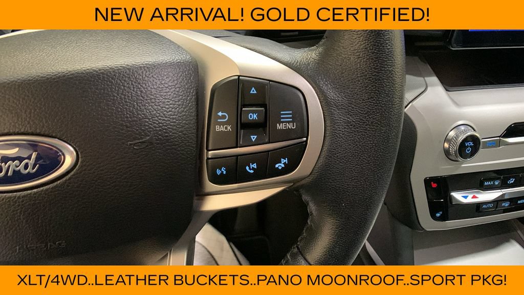 Certified 2023 Ford Explorer XLT w/ Equipment Group 202A AWD/4WD image 37