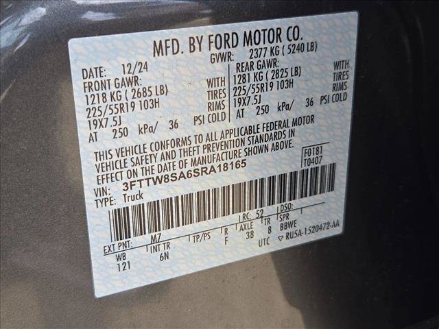 Certified 2025 Ford Maverick Lariat AWD/4WD image 22
