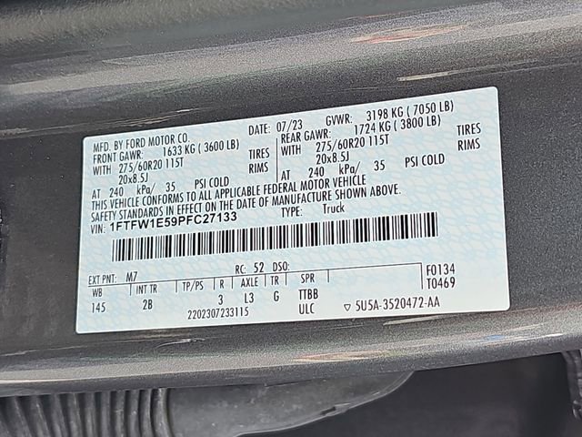Certified 2023 Ford F150 Lariat w/ Equipment Group 502A High AWD/4WD image 38