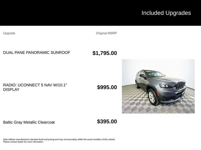 Used 2021 Jeep Grand Cherokee L Limited image 9