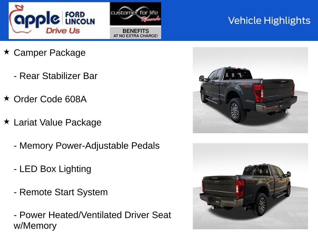 Certified 2021 Ford F250 Lariat w/ Lariat Value Package image 16