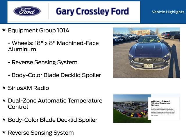 Certified 2020 Ford Mustang Coupe w/ Equipment Group 101A image 12