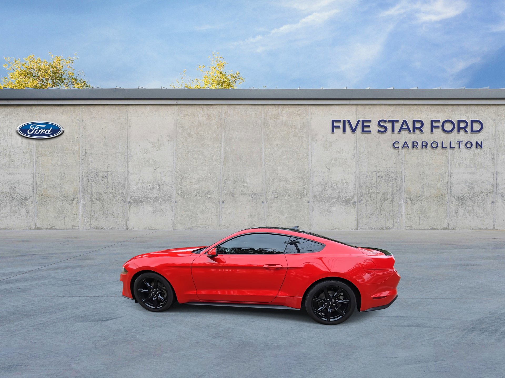 Certified 2020 Ford Mustang Premium w/ Black Accent Package RWD image 2