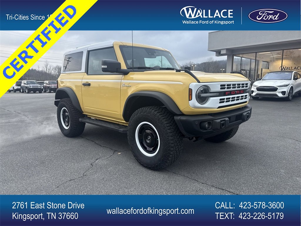Certified 2024 Ford Bronco Heritage Edition