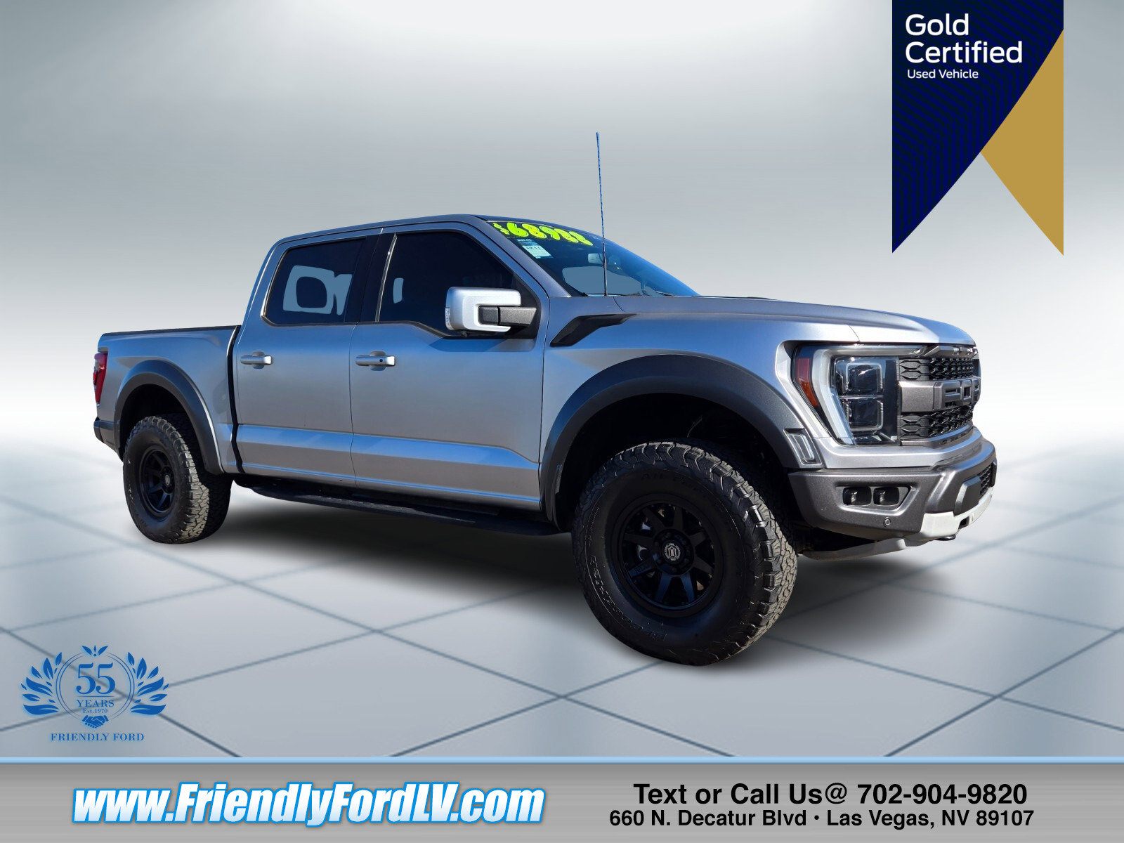 Certified 2022 Ford F150 Raptor w/ Equipment Group 801A High