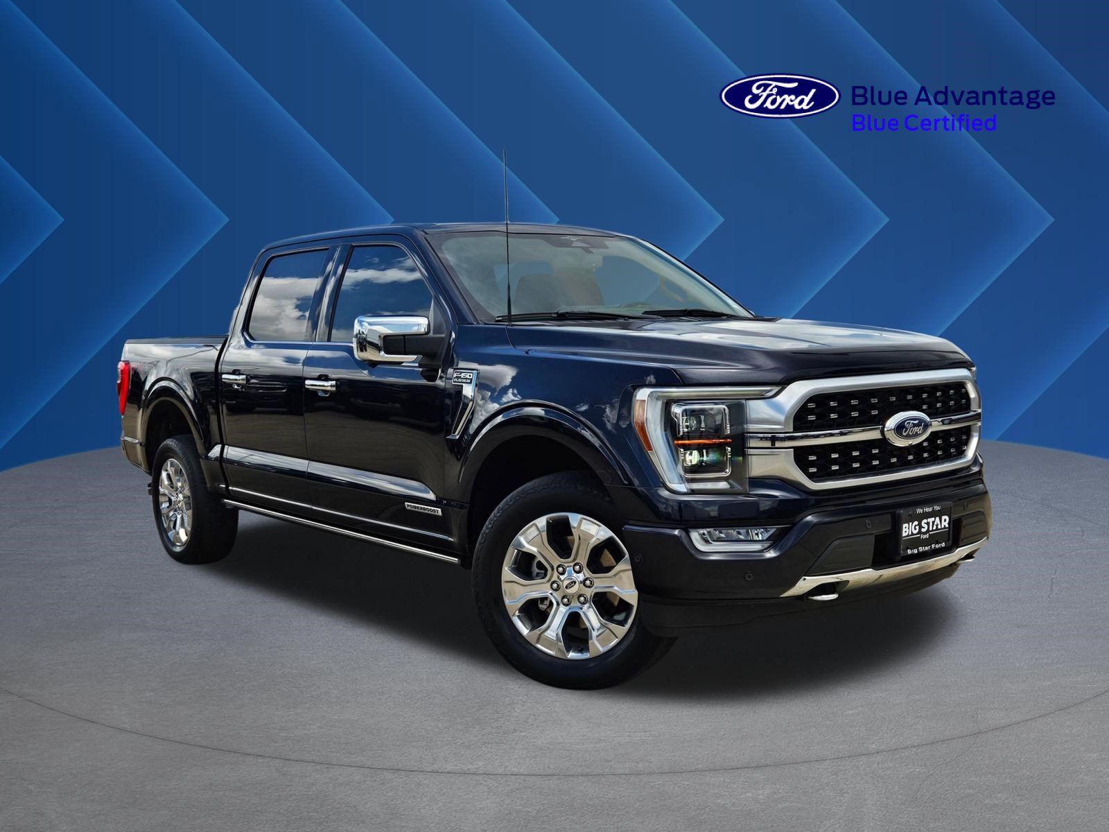 Certified 2023 Ford F150 Platinum w/ Equipment Group 701A High AWD/4WD image 1