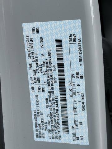 Certified 2023 Ford F150 XLT w/ Equipment Group 302A High image 34