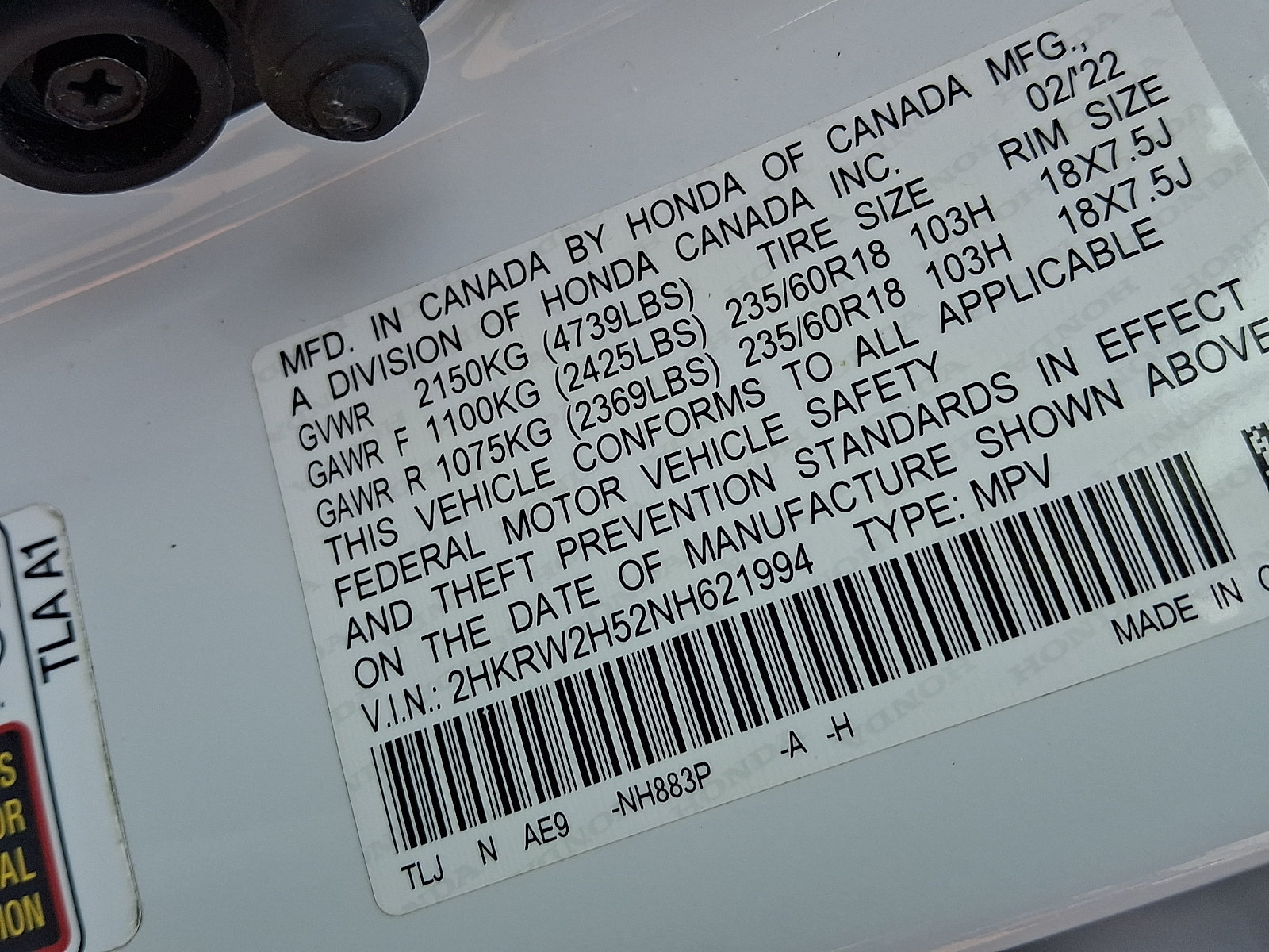 Used 2022 Honda CR-V EX image 27