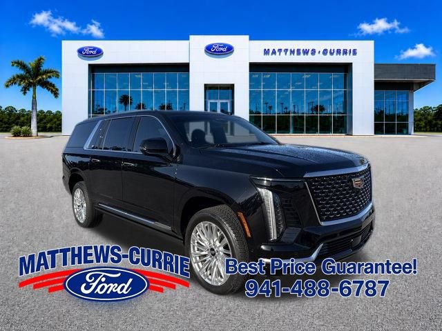 Used 2025 Cadillac Escalade ESV Premium Luxury w/ LPO, Floor Liner Package