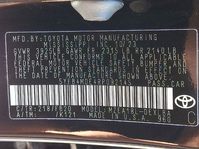 Used 2024 Toyota Corolla LE FWD image 26