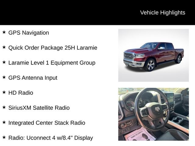 Used 2020 RAM 1500 Laramie AWD/4WD image 8
