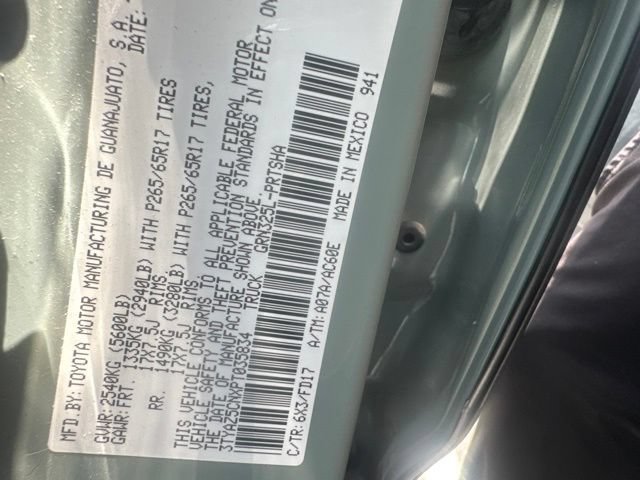 Used 2023 Toyota Tacoma TRD Sport w/ Technology Package RWD image 6