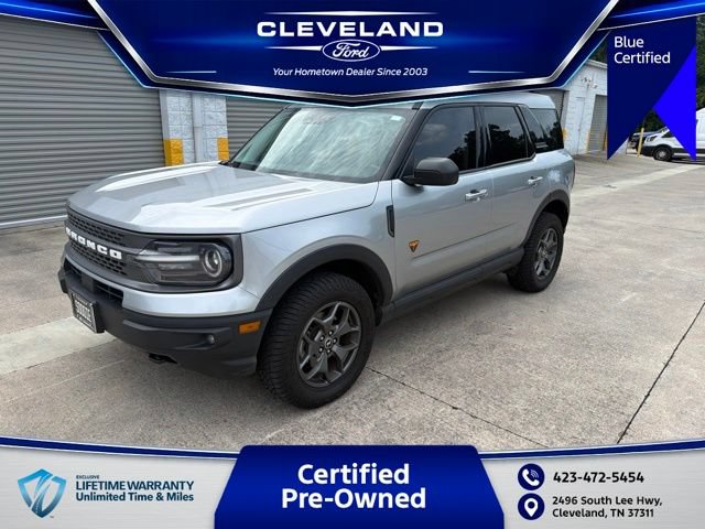 Certified 2023 Ford Bronco Sport Badlands w/ Premium Package AWD/4WD 360° Tour
