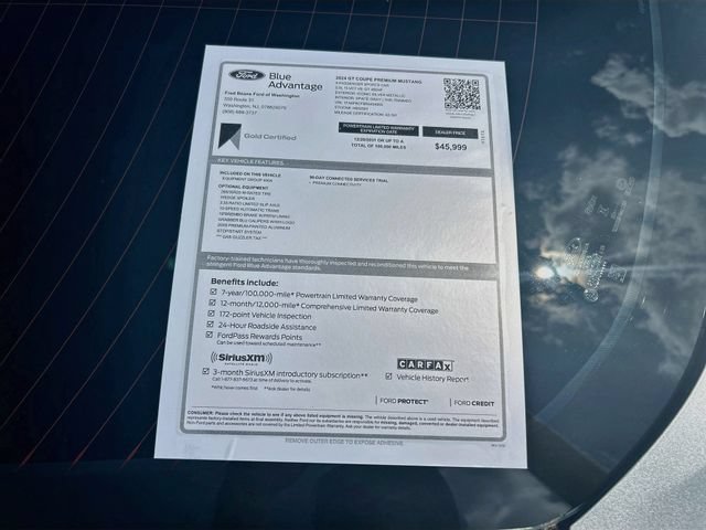 Certified 2024 Ford Mustang GT Premium RWD image 39