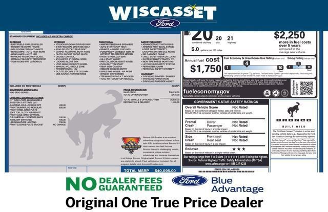 Certified 2022 Ford Bronco Big Bend AWD/4WD image 34