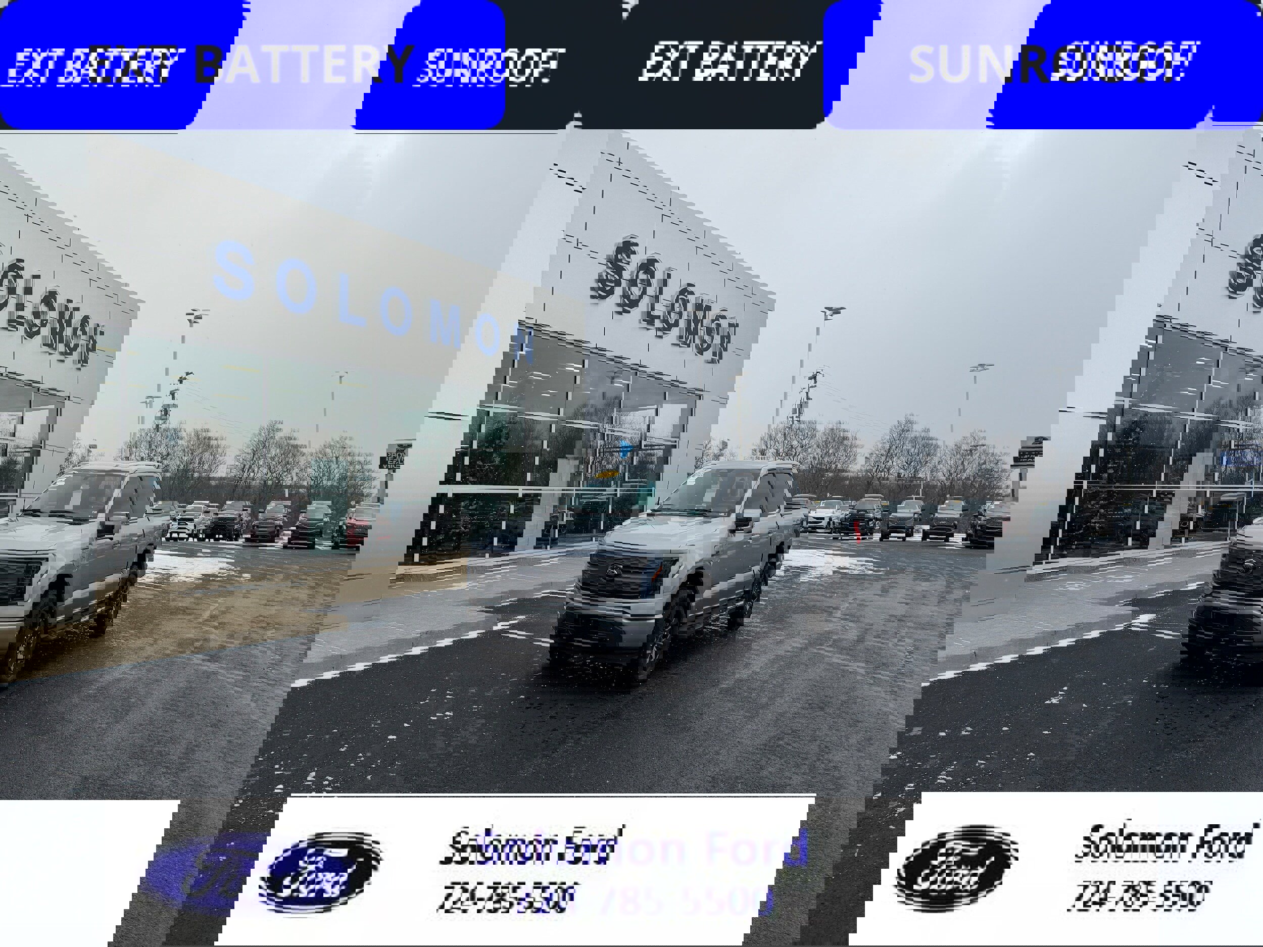 Certified 2023 Ford F150 Lightning Lariat w/ Equipment Group 511A High