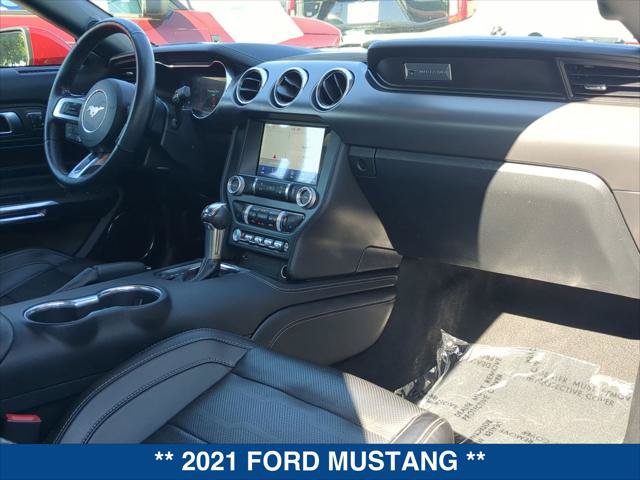 Certified 2021 Ford Mustang Premium w/ Equipment Group 201A RWD image 22