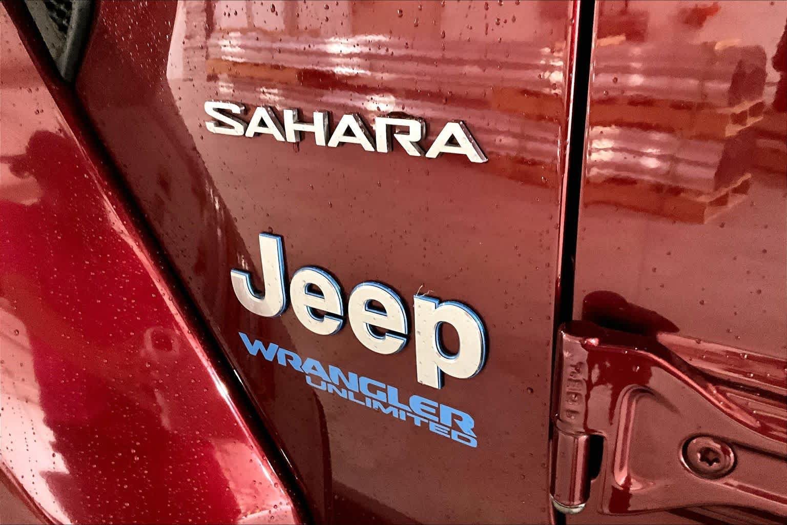 Used 2021 Jeep Wrangler Unlimited Sahara w/ Safety Group AWD/4WD image 30