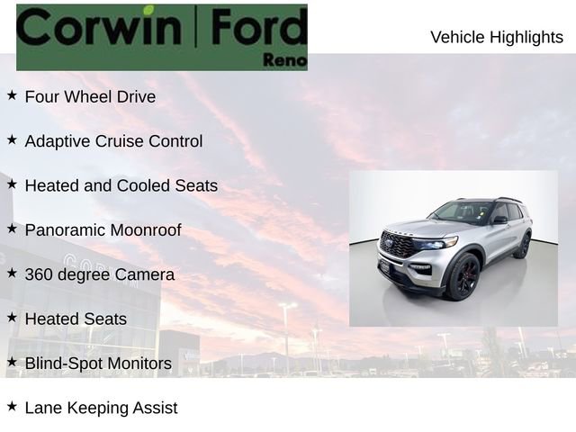 Certified 2024 Ford Explorer ST w/ Equipment Group 401A image 7