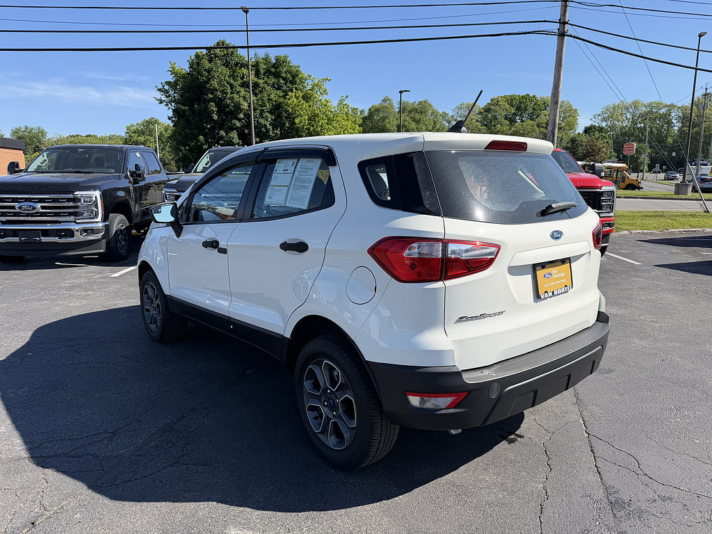 Certified 2022 Ford EcoSport S AWD/4WD image 4