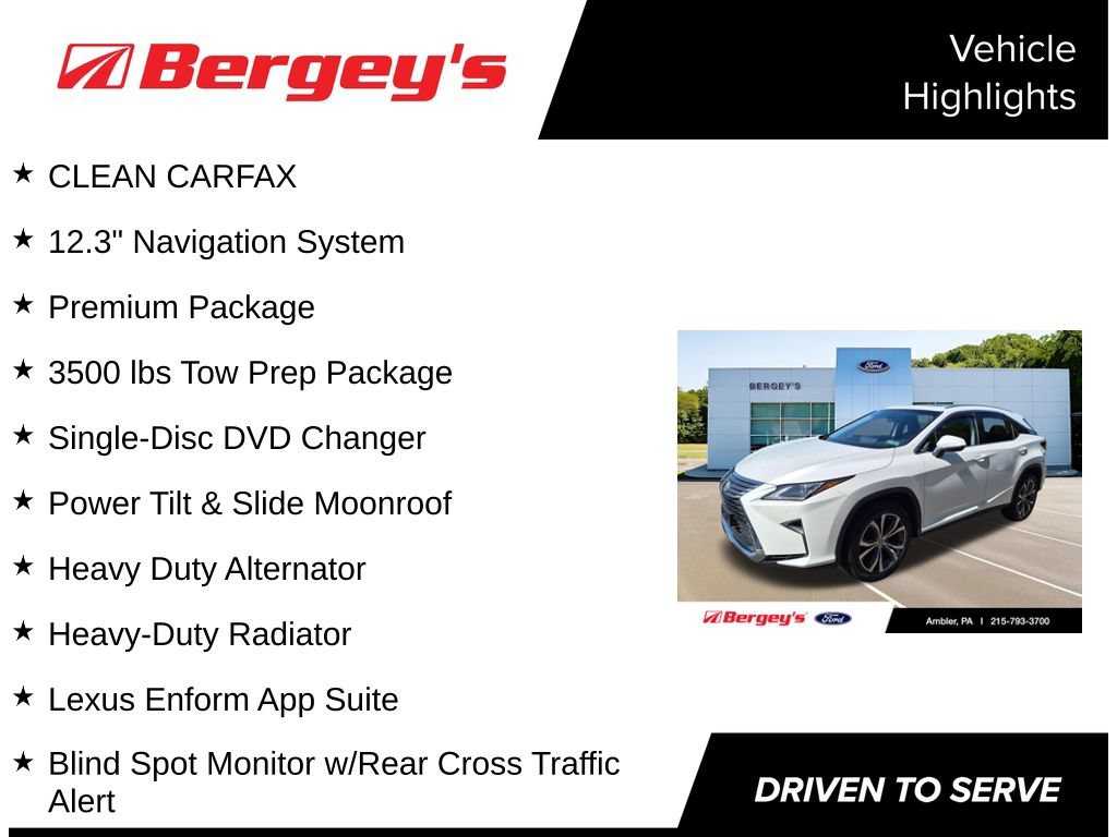 Used 2017 Lexus RX 350 AWD w/ Premium Package image 5