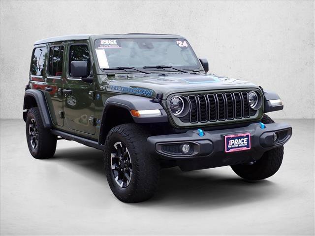 Used 2024 Jeep Wrangler Unlimited Rubicon 4xe w/ Safety Group AWD/4WD image 6