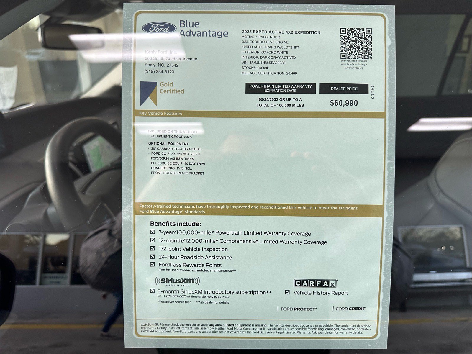 Certified 2025 Ford Expedition Active RWD image 5