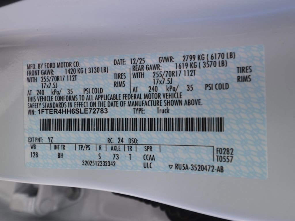 Certified 2025 Ford Ranger XLT w/ FX4 Off-Road Package image 25