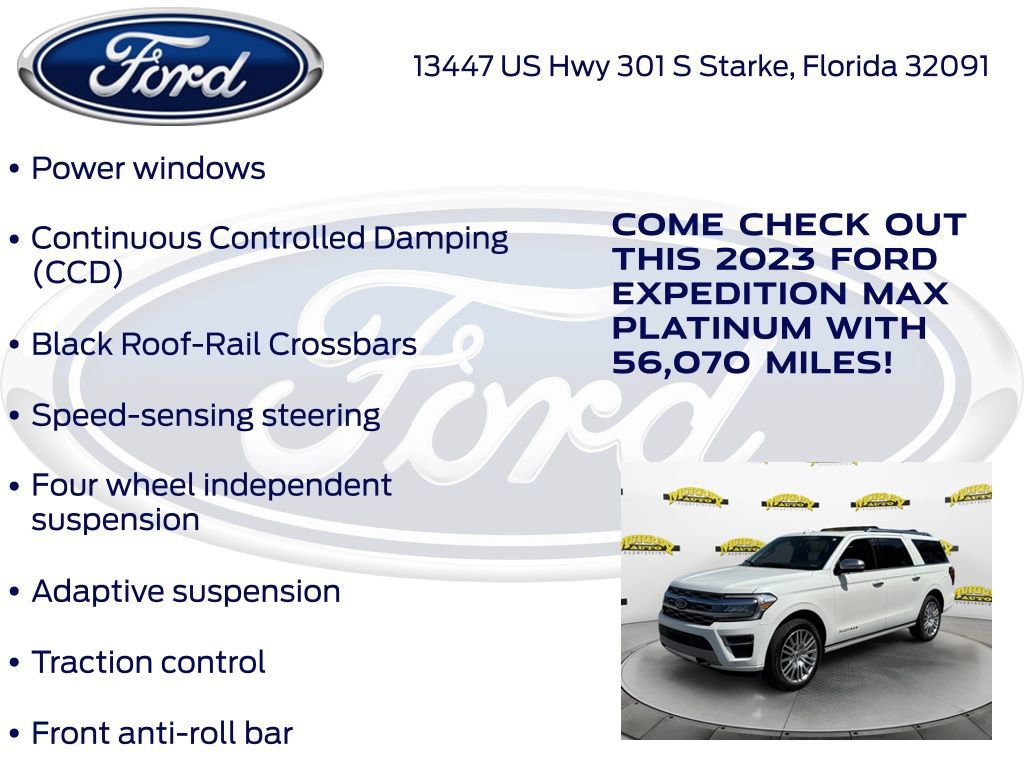 Certified 2023 Ford Expedition Max Platinum image 32