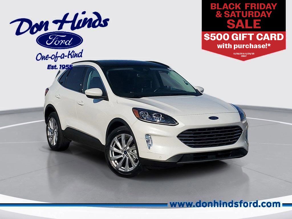 Certified 2021 Ford Escape Titanium w/ Titanium Elite Package