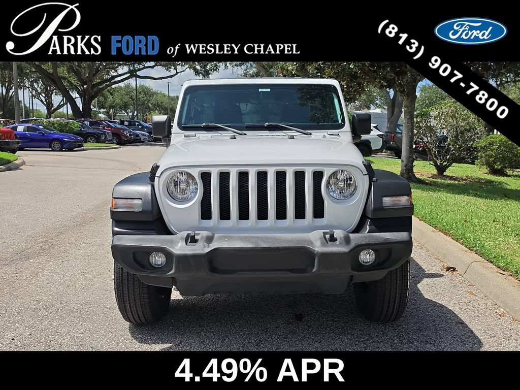 Used 2020 Jeep Wrangler Unlimited Sport S AWD/4WD image 3