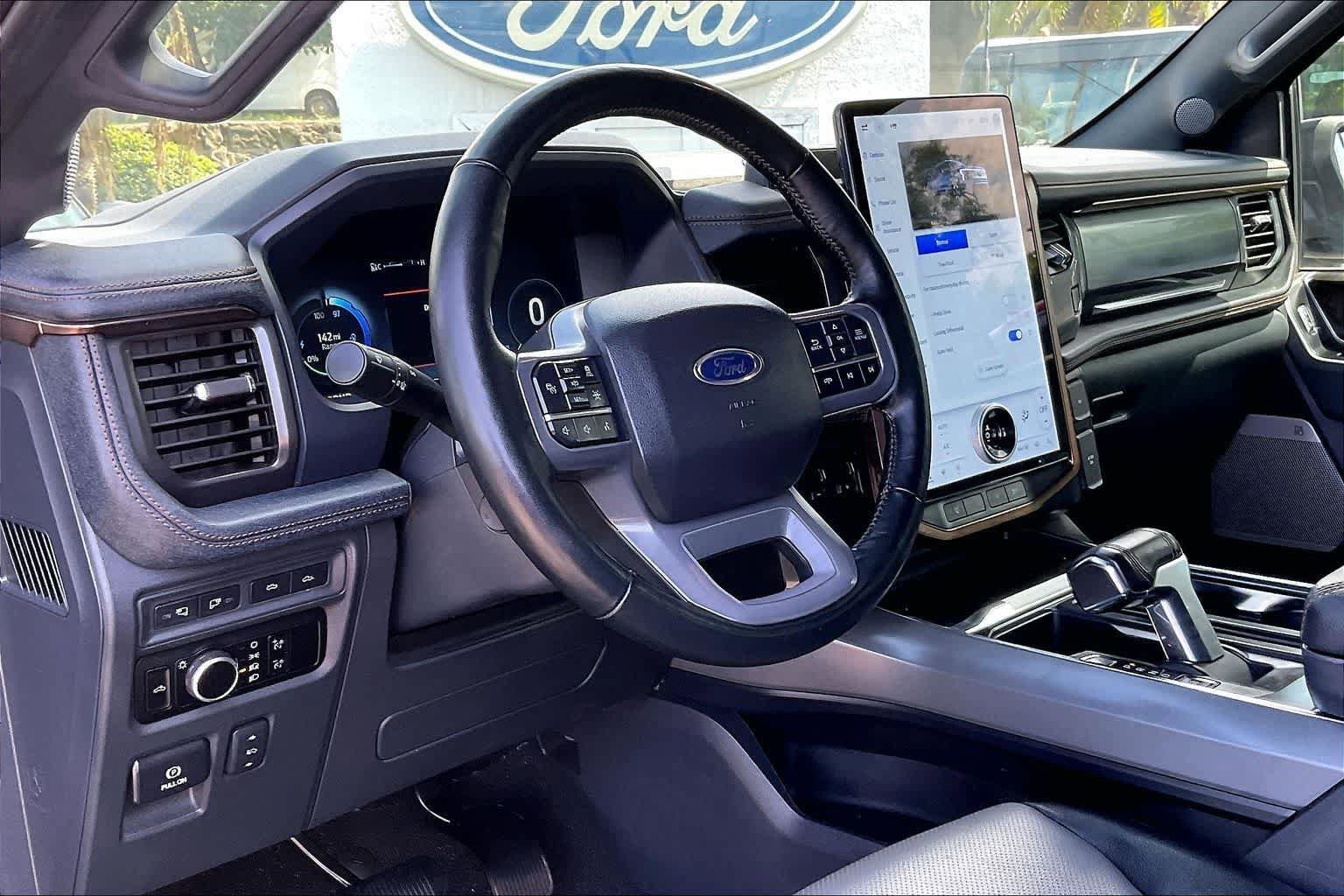 Certified 2023 Ford F150 Lightning Lariat w/ Equipment Group 511A High AWD/4WD image 2