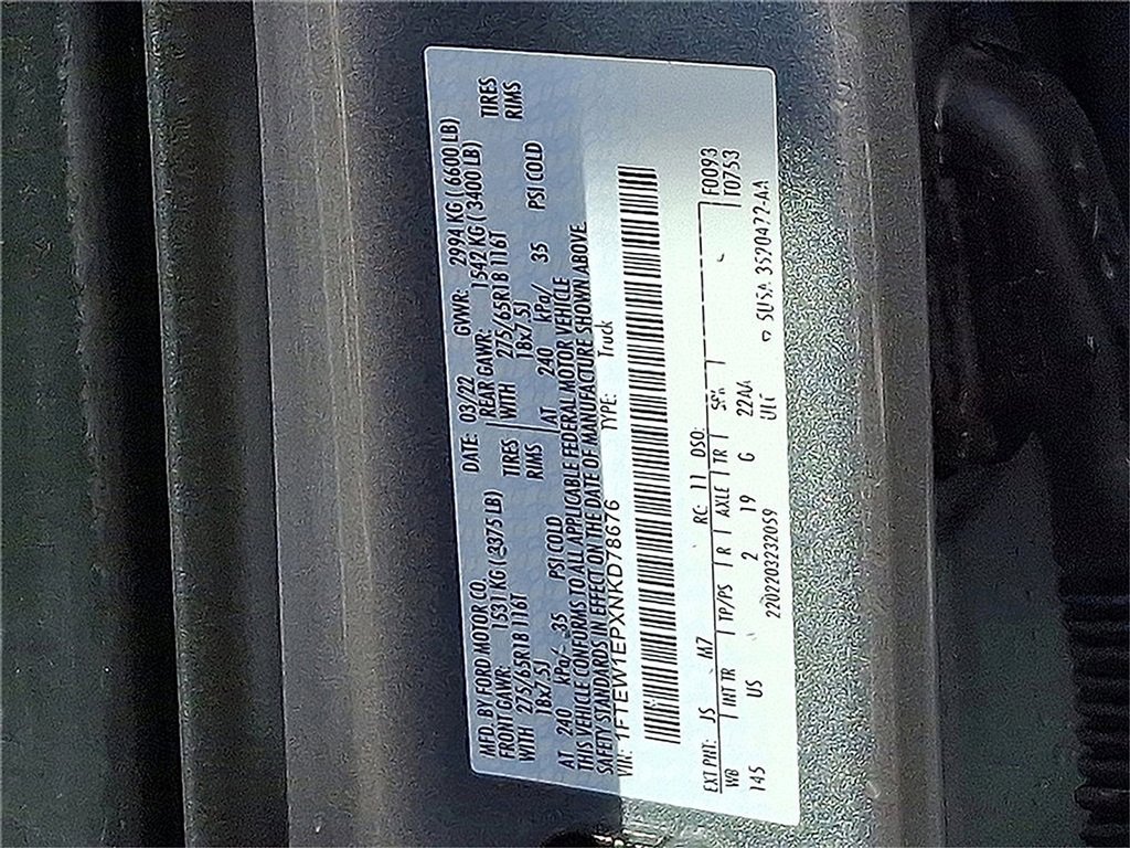 Certified 2022 Ford F150 XLT w/ Equipment Group 302A High image 29