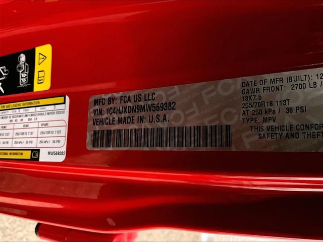 Used 2021 Jeep Wrangler Unlimited Sport AWD/4WD image 32