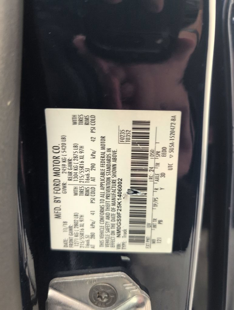 Certified 2019 Ford Transit Connect XLT FWD image 42