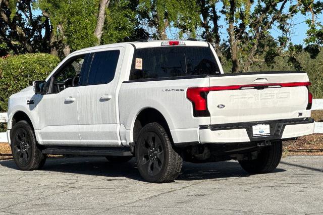 Certified 2025 Ford F150 Lightning Platinum w/ Dark Elements Package AWD/4WD image 6