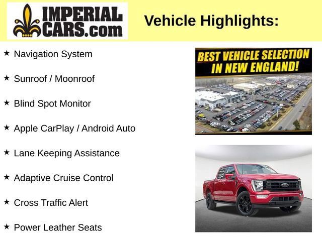 Certified 2022 Ford F150 Lariat w/ Equipment Group 502A High image 10