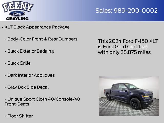 Certified 2024 Ford F150 XLT w/ Bed Utility Package AWD/4WD image 8