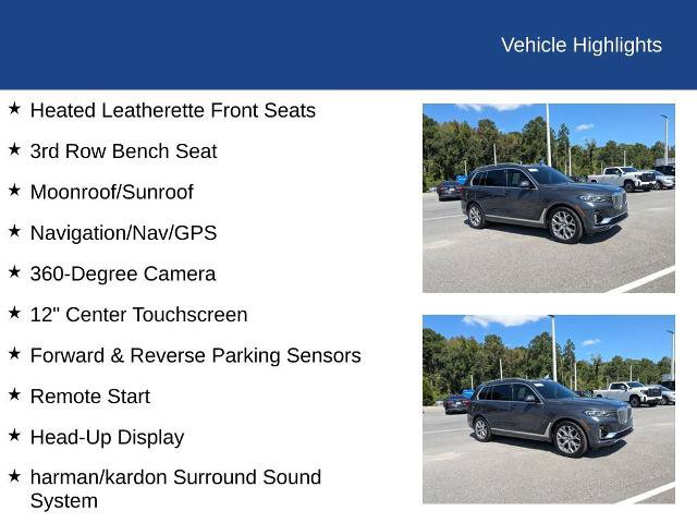 Used 2020 BMW X7 xDrive40i w/ Premium Package AWD/4WD image 27