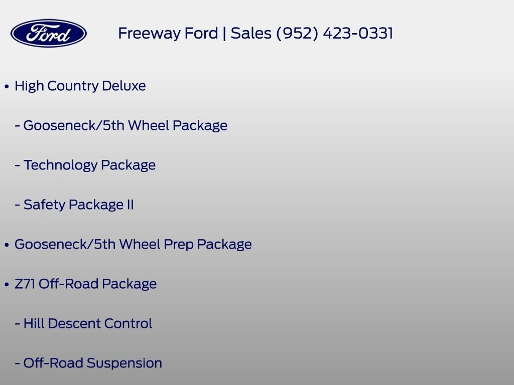 Used 2020 Chevrolet Silverado 2500 High Country w/ Z71 Off-Road Package image 19