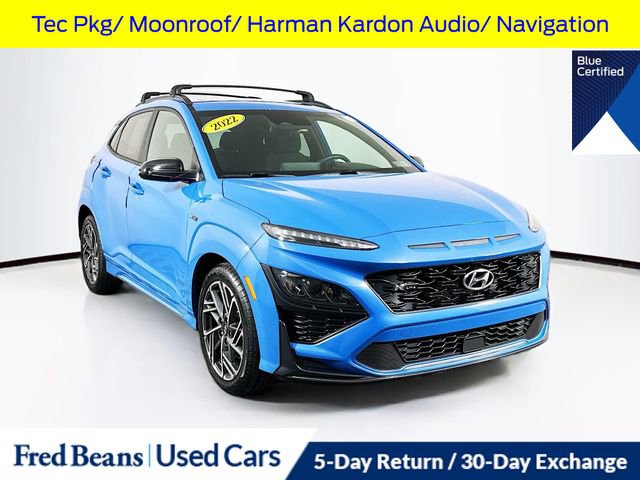 Used 2022 Hyundai Kona N Line w/ Tech Package AWD/4WD image 1